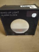 Wake Up Light Alarm Clock RRP £18 Grade U.