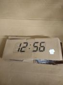 Led Clock RRP £12 Grade U.