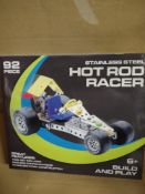 Stainless Steel hot rod racer set RRP £29 Grade U.