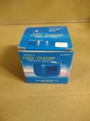 Colour Changing LED Alarm Clock RRP £19 Grade U.