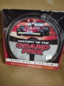 Grand Prix Gift Set Tin -5 DVD RRP £27 Grade U.