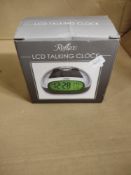 Reflex LCD Talking Clock RRP £15 Grade U.