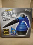 Hand Held Steam Cleaner RRP £20 Grade U.