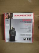 Baofeng portable 2 way radio RRP £25 Grade U.