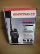 Baofeng portable 2 way radio RRP £25 Grade U.