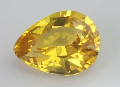 Yellow Sapphire, 1.23 Ct