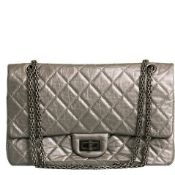 CHANEL Chanel Reissue Grey Shoulder Bag