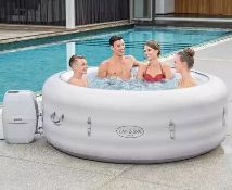 (1A) 1x Lay-Z-Spa Vegas Portable Air Jet Spa RRP £599. (4 – 6 Adults). New, Sealed Unit With Some