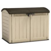 (P4) 1x Keter Store It Out Ultra RRP £329. (H1340x W1770x D1130mm). Item Has 1x Factory Band. Unit