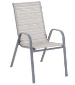 (1A) 6x Andorra Stackable Garden Chair. (All Units Appear As New).