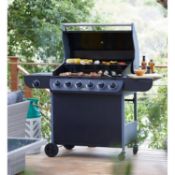 (2I) 1x Texas Nimbus 6 Burner Gas BBQ. RRP £250
