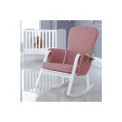 (P1) 1x Ickle Bubba Dursley Rocking Chair Pink RRP £150. Contents Appear As New, Previoulsy Unremov