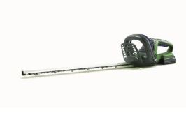 (1E) 2x Powerbase Items. 1x 51cm 20V Cordless Hedge Trimmer (With Battery & Charger). 1x 30cm 450W