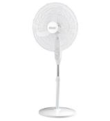 (1E) 2x Arlec 50cm 3 Blade Pedestal Fan White RRP £40 Each. (All Units Appear As New, But With Dama