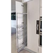 (2O) 1x Hafele 300mm Adjustable Larder.