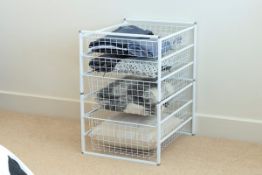 (2I) 3x Flexi Storage Home Solutions 8 Runner Basket Kit.