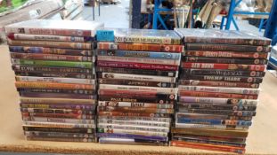 (13A) 60x Mixed DVD’s To Inc Red Dawn, The Quick And The Dead, Pale Rider, Love Thy Neighbour. Mids