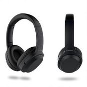 (13C) 4x Black Web Active Noise Cancelling Wireless Headphones