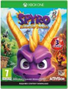 (13C) 7x Xbox Games. 1x Xbox One Spyro Reignited Trilogy (New, Sealed). 1x Xbox One Don Bradman Cr
