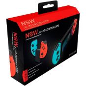 (13C) 4x Gioteck NSW JC-20 Controllers For Nintendo Switch RRP £29.99 Each.
