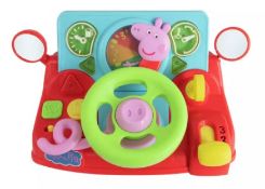 (11B) 2x Peppa Pig Peppa’s Mini Driver RRP £24.99 Each. Both Items Appear As New.