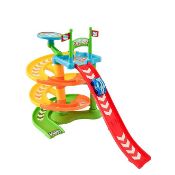 (11D) 2x Kid Connection Items. 1x Farm House Playset (Appears As New, No Box). 1x Raceway Playset.