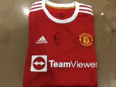 Ole Gunnar Solskjaer Manchester United Signed Shirt