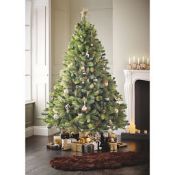 (10K) 1x GH Cashmere Pine Cone & Berry Tree Pre Lit 7ft (2.1M) RRP £85