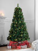 (10H) 4x GH Green Tree Pre Lit 6ft (1.8M) RRP £25 Each.