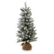 (16) 7x Items. 5x GH Snowy Tree Pre Lit 3ft (0.9M) RRP £15 Each. 1x GH White Tree Pre Lit 6ft (1.8M
