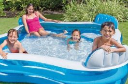 (P) Contents Of 2x Pallets – Mixed Intex & Kid Connection Inflatable Pools / Items. To Include Fam