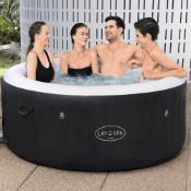(5D) 1x Bestway Lay-Z-Spa Miami Portable Spa RRP £499. (Contents Not Checked).