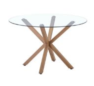 (P) 1x Ludlow Dining Table. Contents Complete -Damage To Box.