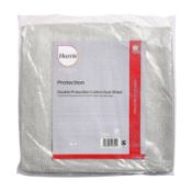 (6J) 10x Harris Double Protection Cotton Dust Sheet RRP £13 Each. (3.6M x 2.75M – 12” x 9” Approx).