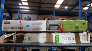 (9K) 2x Keter Premier 100 380L Storage Unit RRP £170. (L150x W90x H76.5cm)