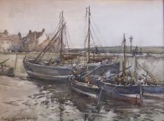 Andrew Archer Gamley (1869-1949) signed watercolour 