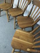 Vintage Oak dining chairs
