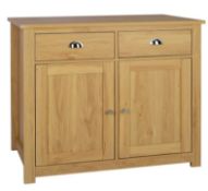 (P10) 1x Marcy Sideboard In Oak RRP £180. (L100 x W44.8 x H83cm).