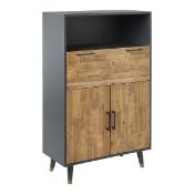 (P17) 1x Franklin Tall Cabinet RRP £395. (H135x W85x D40cm)