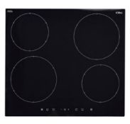 (3E) Contents Of Shelf – 3x Items. 1x CDA HN6111FR Induction Hob. 1x CDA ECH61BL/3 Chimney Extracto