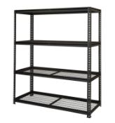(P10) 1x Pinnacle Hardware 4 Tier Adjustable Shelf RRP £99. (H1830x W1500x D540cm).