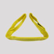 15 x 90MM YELLOW X 3 METRE WEB SLING WITH SEWN EYES X 3000KG (WS3T3)