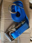 10 X 50MM X 10 METRE RATCHET LASHING WITH DEE LINKS (RL505T10D)