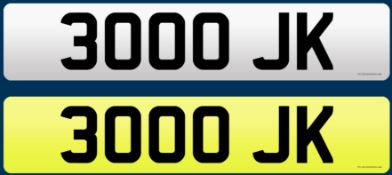 3000 JK - Cherished Plate On Retention