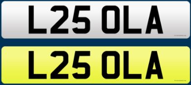 L25 OLA - Cherished Plate On Retention