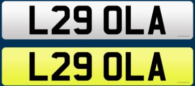 L29 OLA - Cherished Plate On Retention