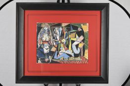 Limited Edition by Pablo Picasso Les Femmes D'Alger (Version O)