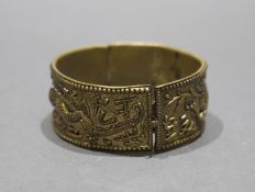 Chinese Brass Bangle