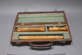 Fine Cased Tenor Recorder