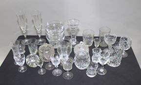 Assorted Collection of Crystal & Glassware